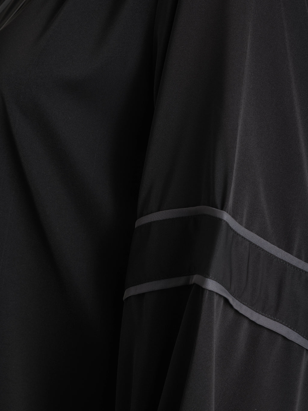 Onyx Tailored Abaya - Black