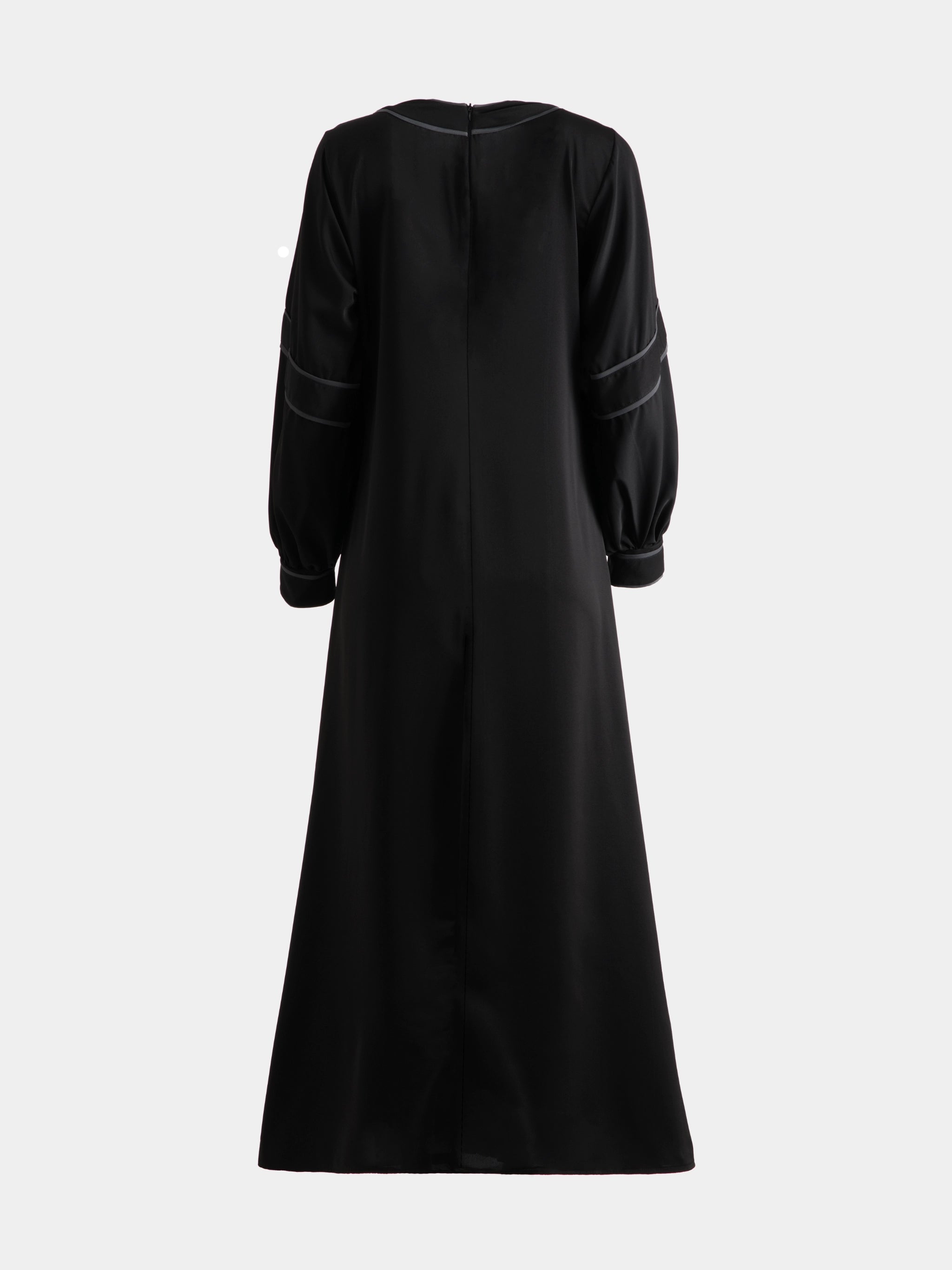 Onyx Crepe Abaya - Black