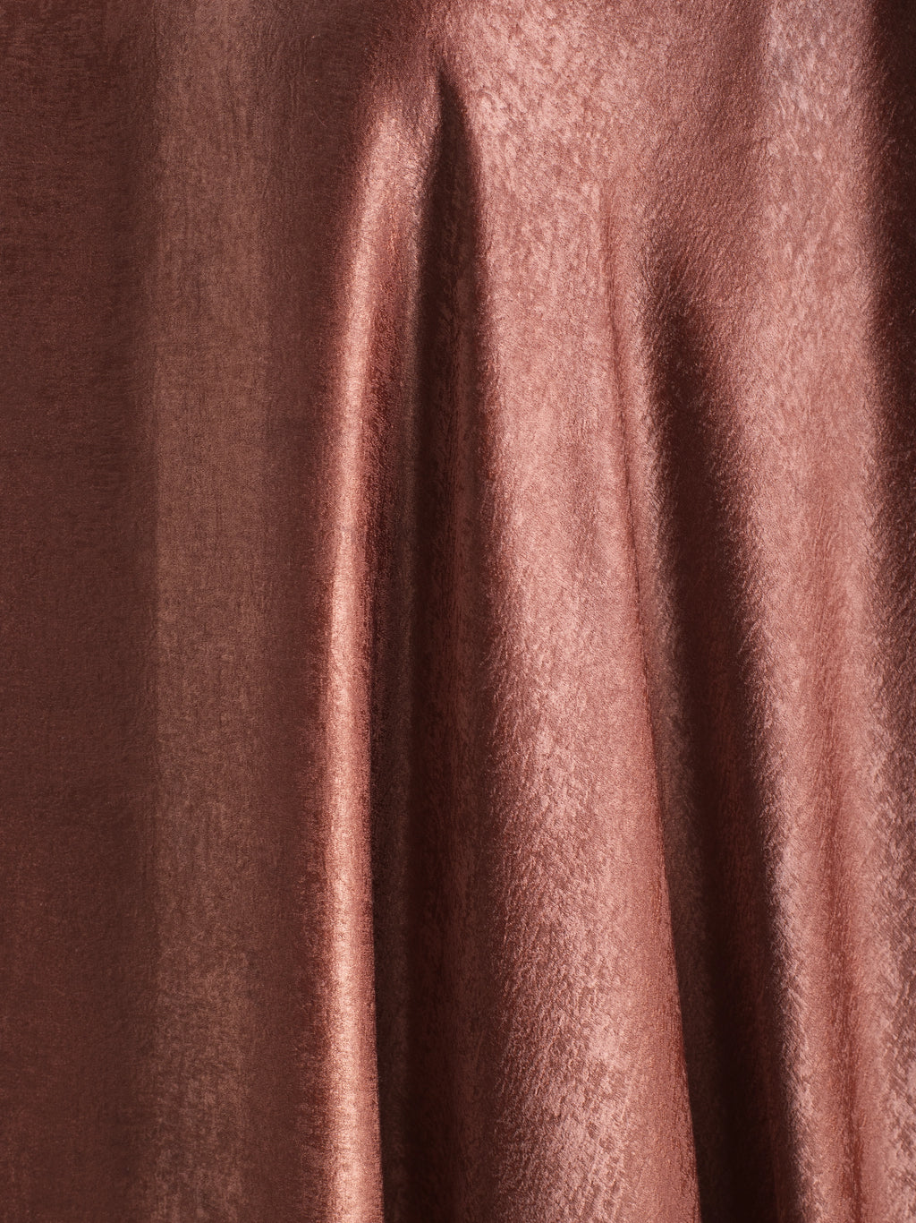 Crushed Silk Butterfly Abaya - Earth Brown