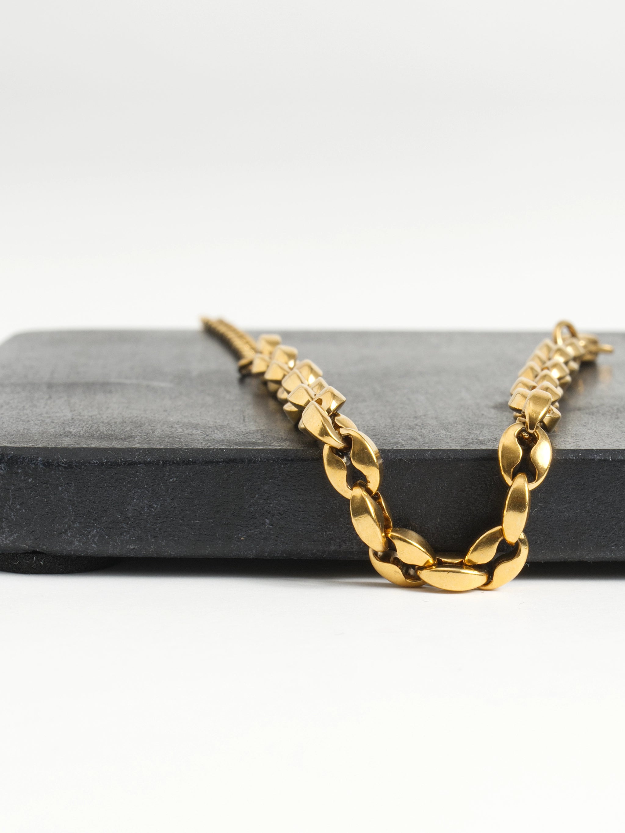 Samiha Gold Link Chain Bracelet