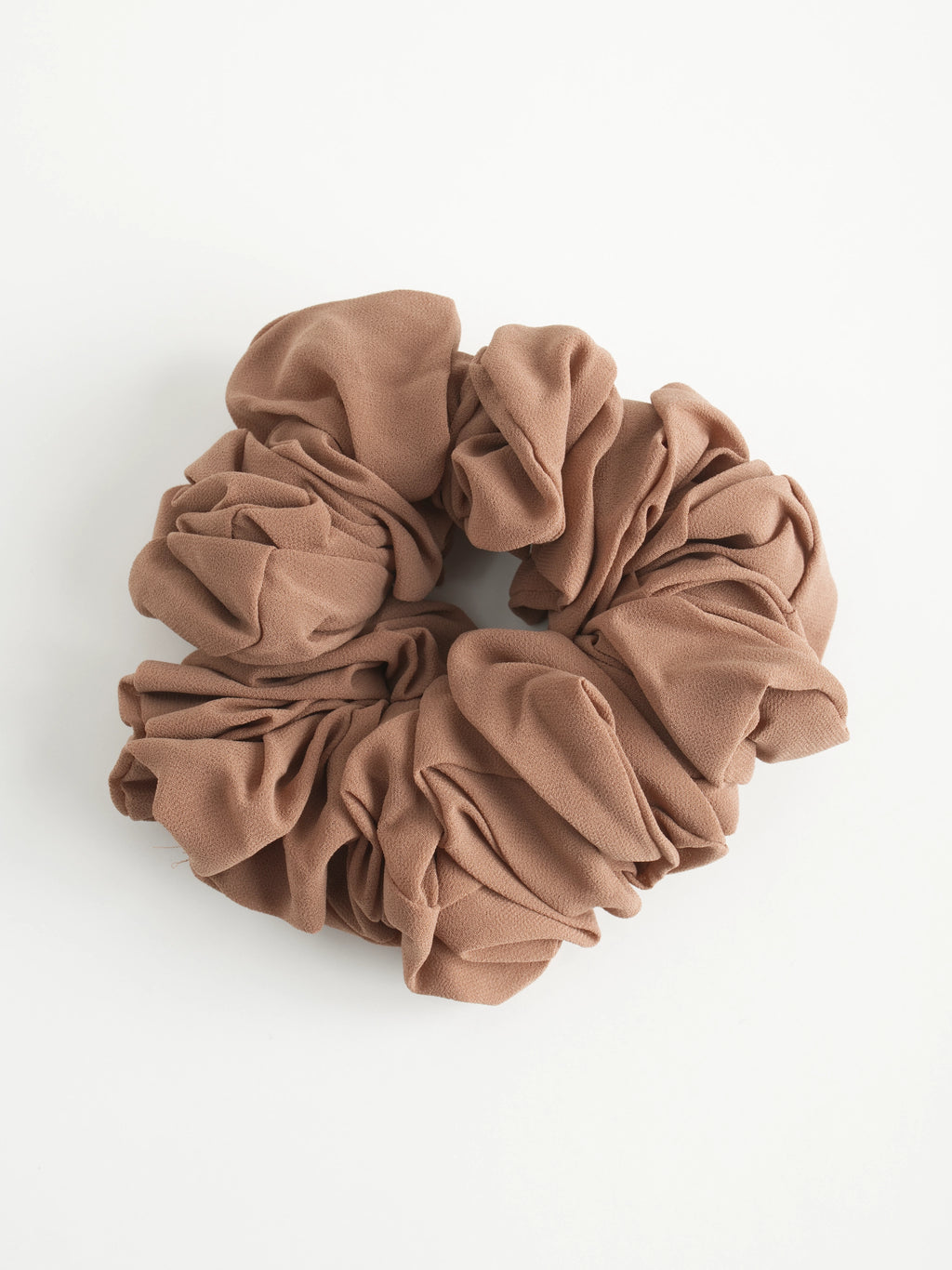 Chiffon Hijab Scrunchie - Toasted Almond