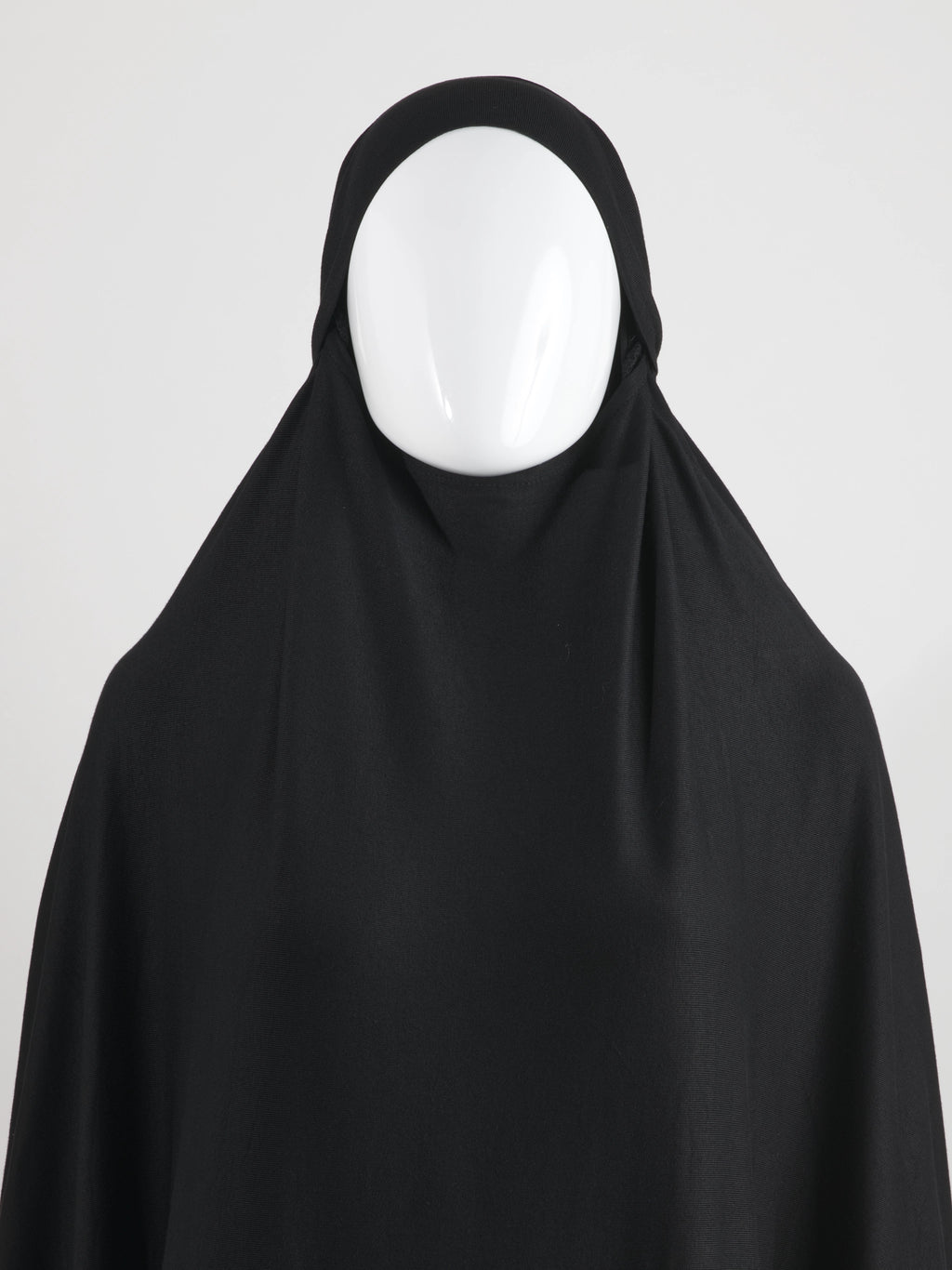 Black Long Hijab