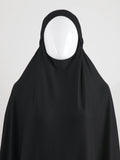 Tie-Back Instant Hijab - Black