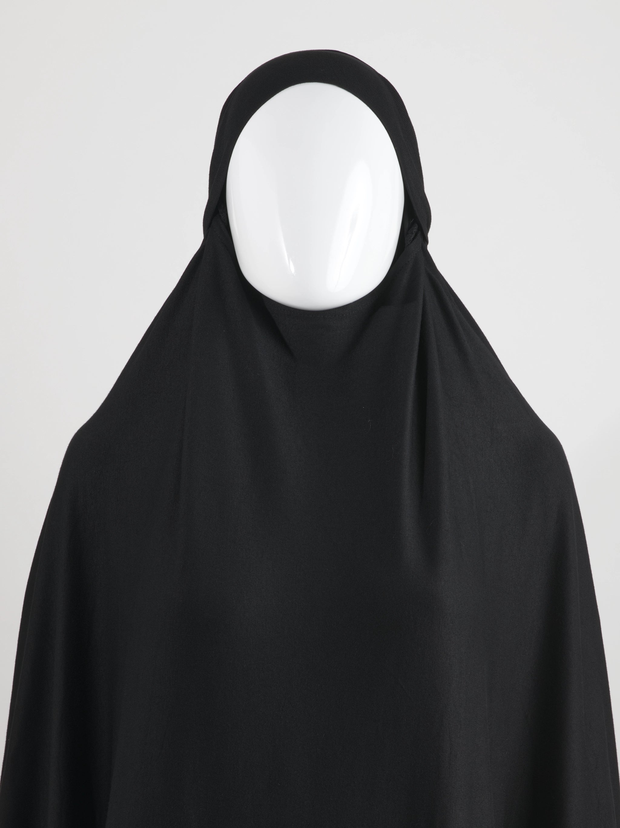 Black Long Hijab