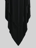 Black Long Hijab