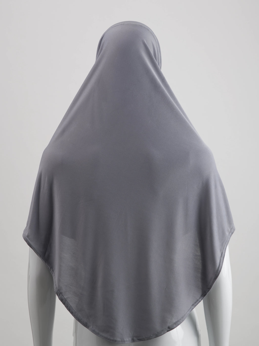 Slate Grey Slip-On Hijab