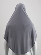 Slate Grey Slip-On Hijab