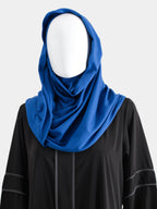 Instant Jersey Cotton Hijab - Blue