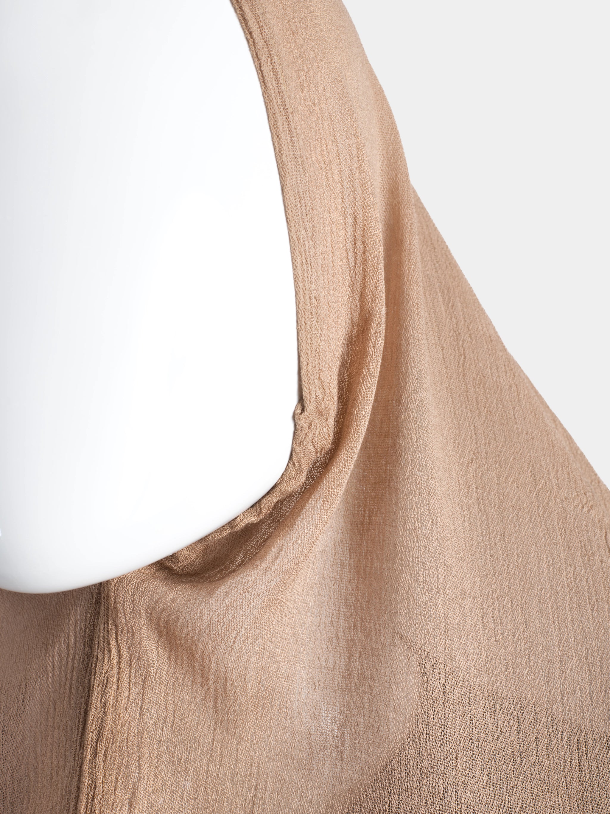 Instant Modal Cotton Hijab - Camel