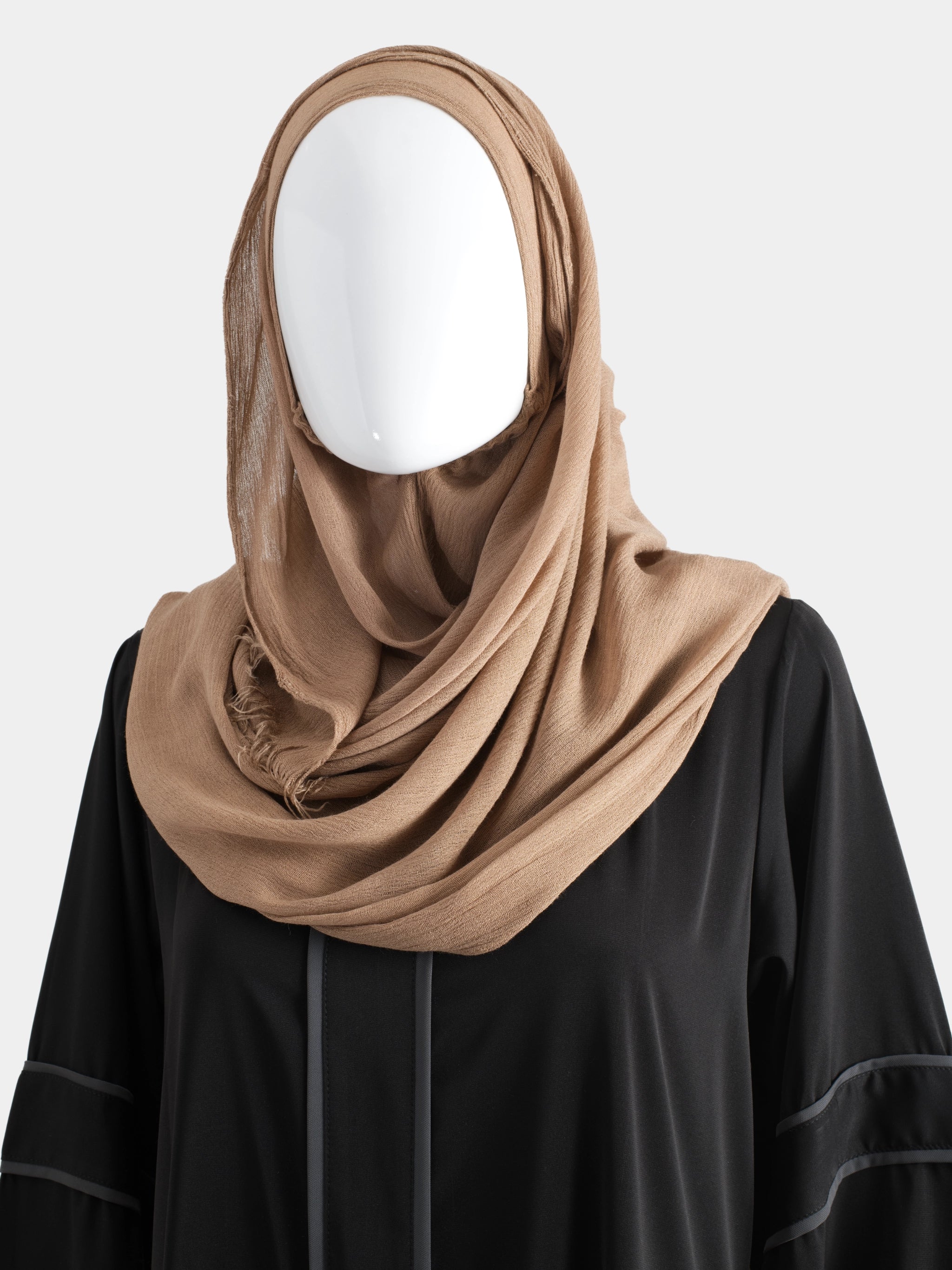 Instant Modal Cotton Hijab - Camel