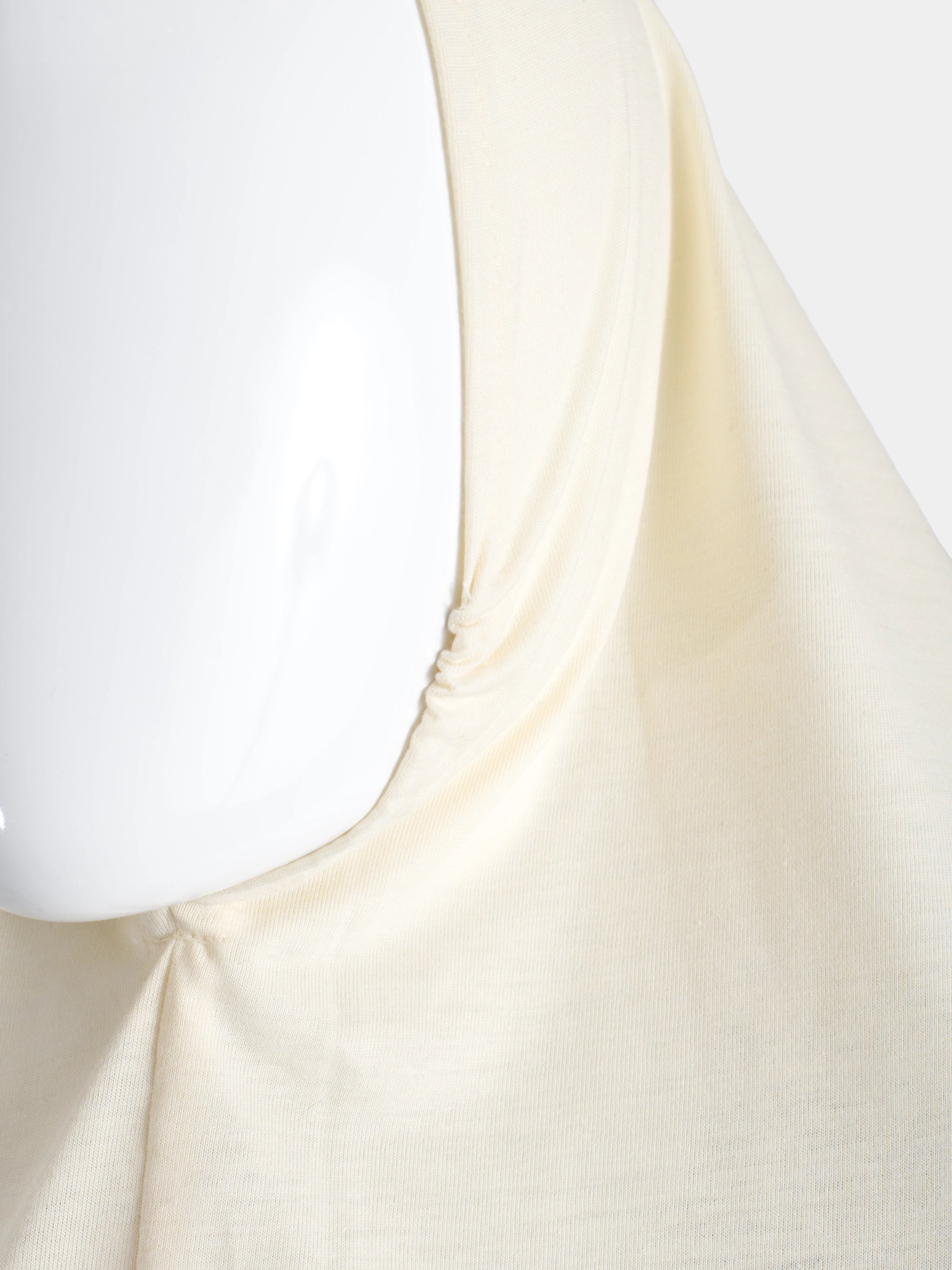 Instant Jersey Cotton Hijab - Creme