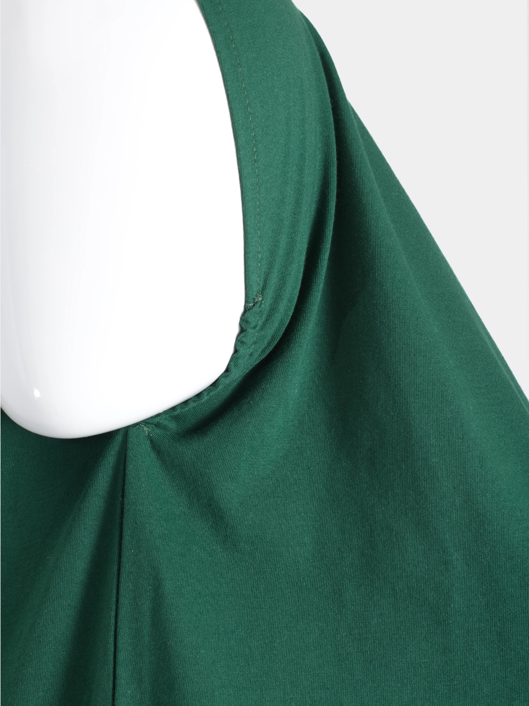 Instant Jersey Cotton Hijab - Green