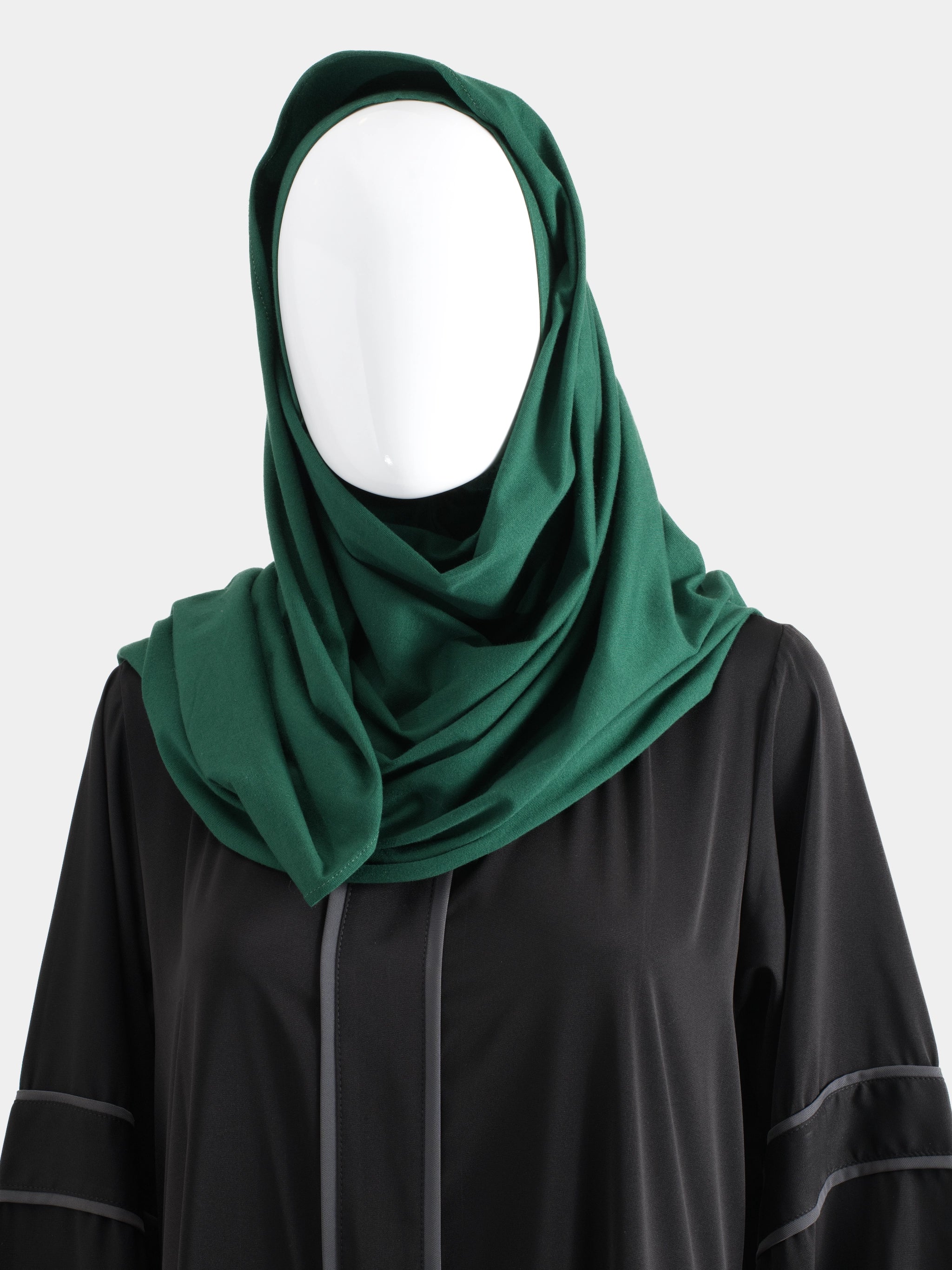 Instant Jersey Cotton Hijab - Green