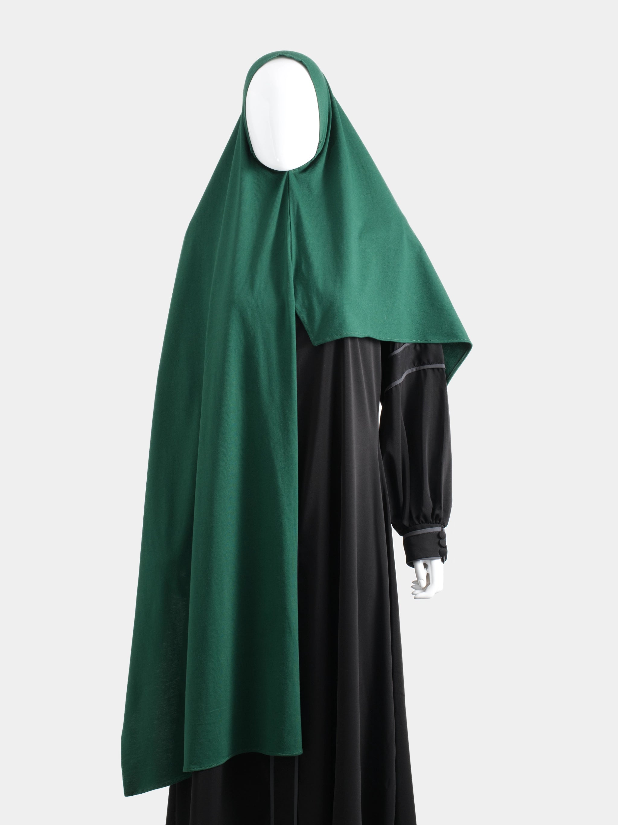 Instant Jersey Cotton Hijab - Green