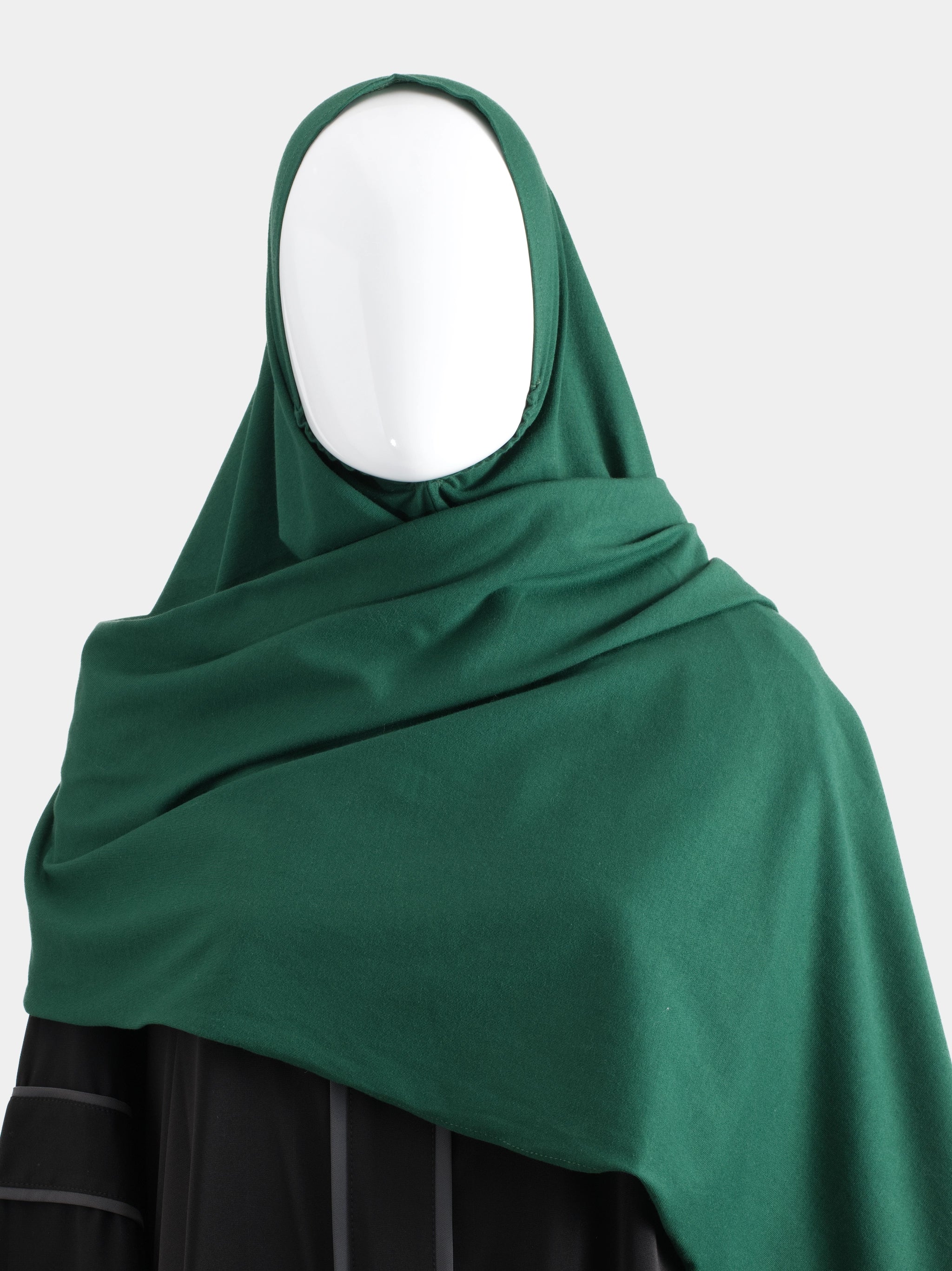 Instant Jersey Cotton Hijab - Green