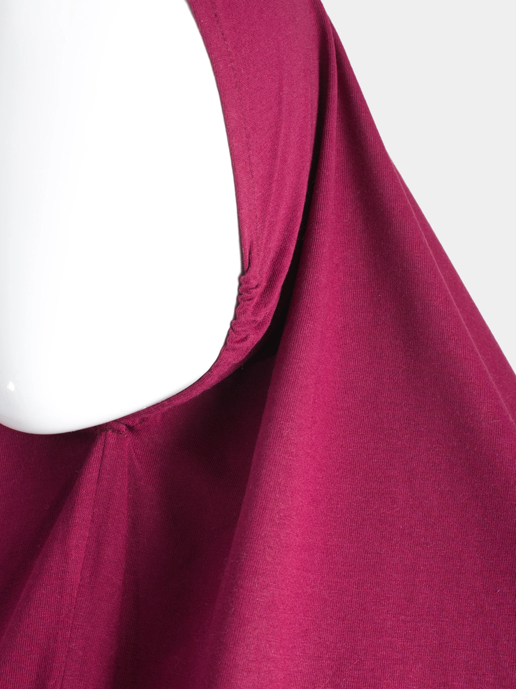 Instant Jersey Cotton Hijab - Raspberry