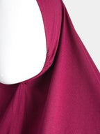Instant Jersey Cotton Hijab - Raspberry