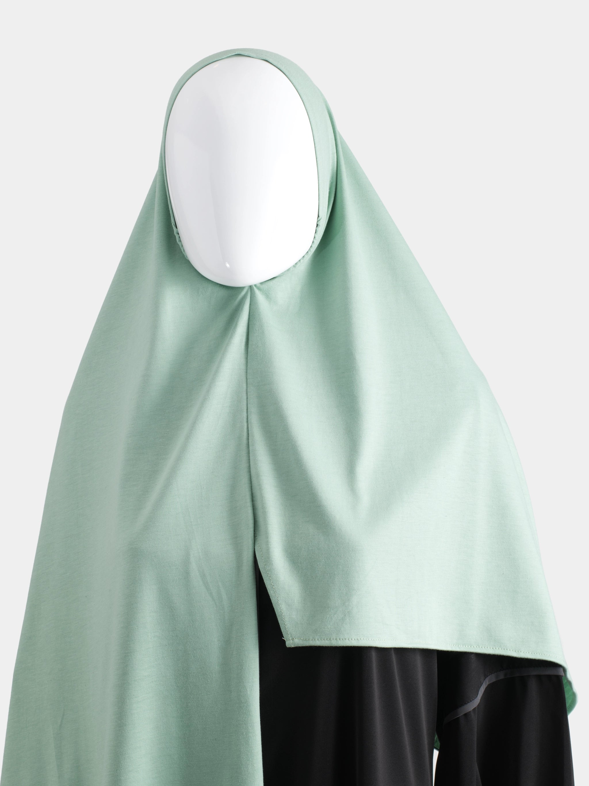 Instant Jersey Cotton Hijab - Sage Green