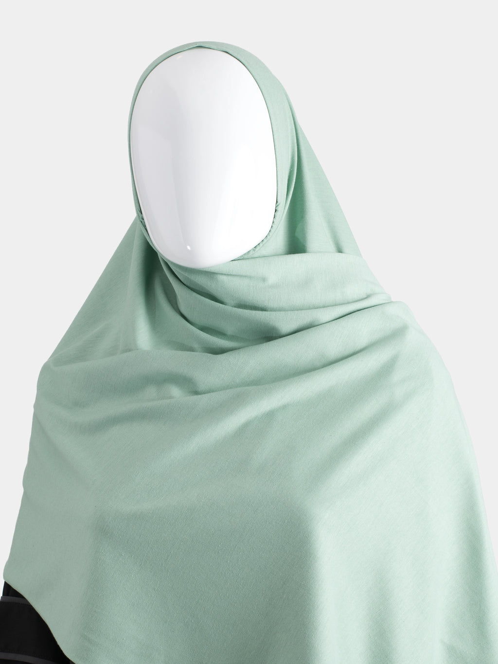 Instant Jersey Cotton Hijab - Sage Green