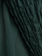 Forest Green Ruched Jilbab