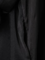 Washed Silk Jilbab - Black