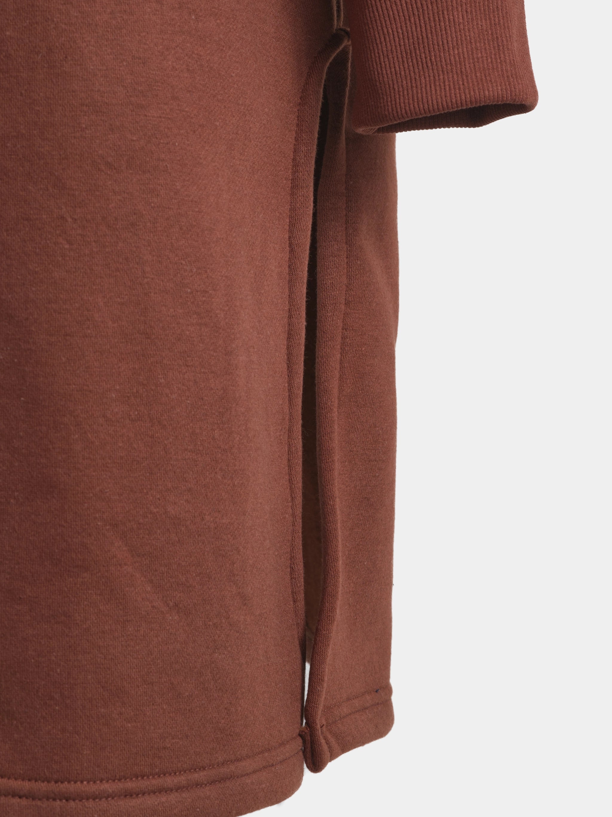Cotton Fleece Lounge Set - Chestnut