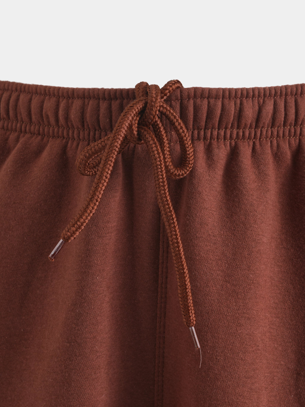 Cotton Fleece Lounge Set - Chestnut