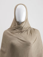 Textured crinkle scarf in beige