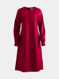 Cotton Tunic - Crimson