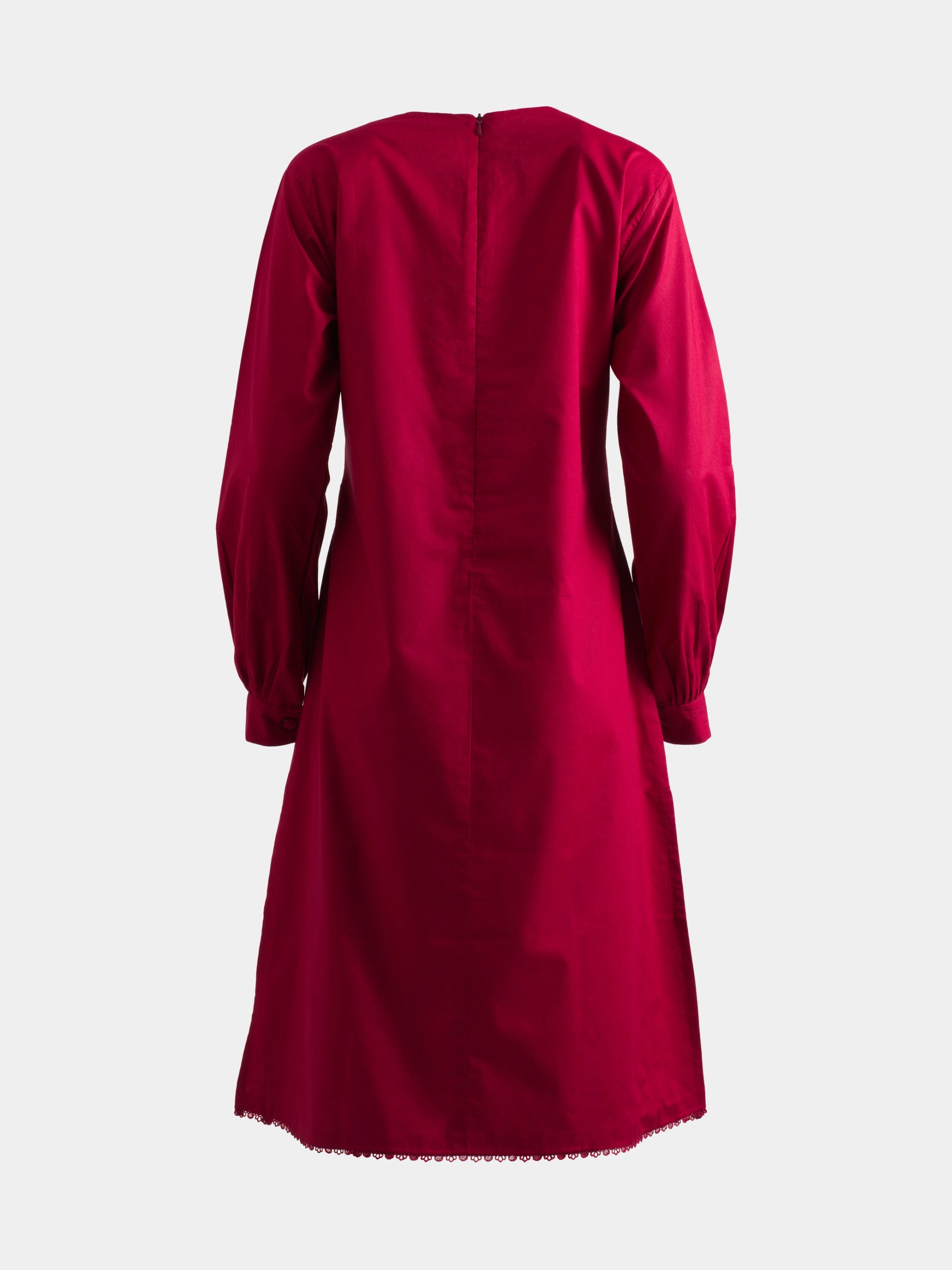 Cotton Tunic - Crimson