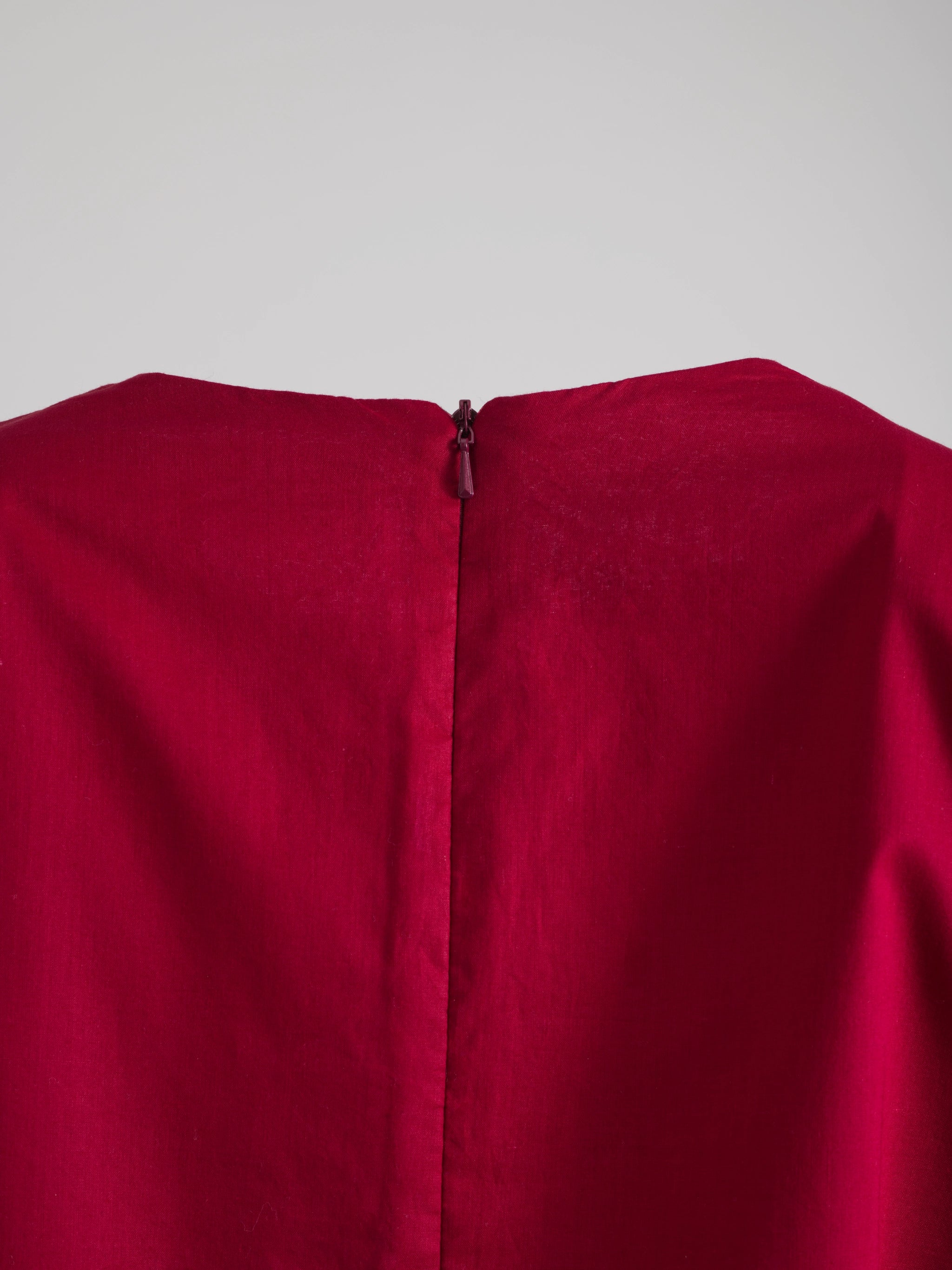 Cotton Tunic - Crimson