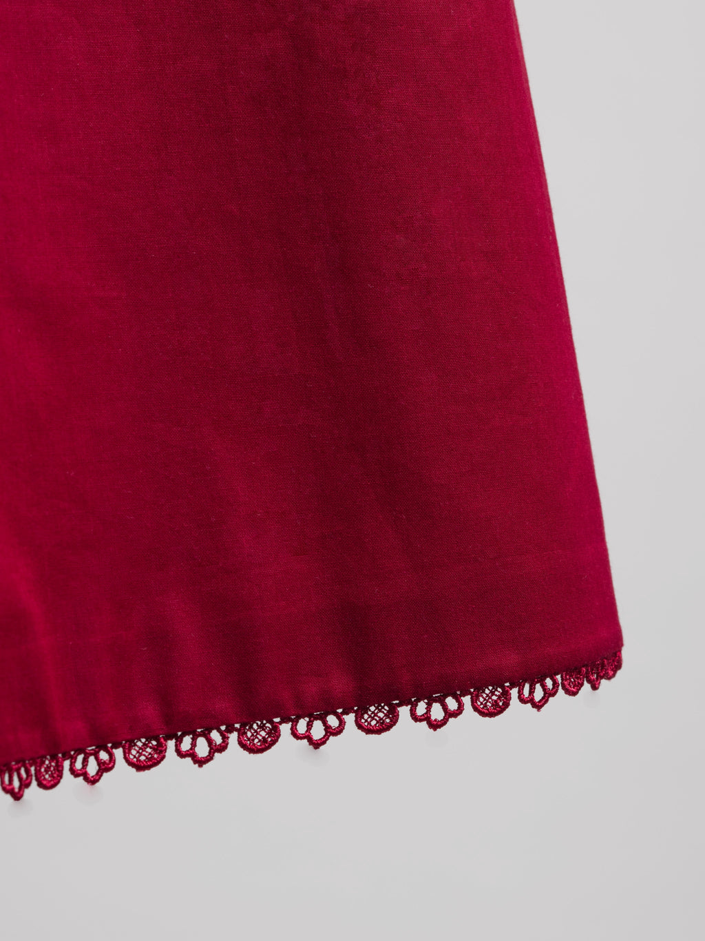 Cotton Tunic - Crimson