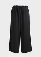 Classic Black Wide-Leg Pants
